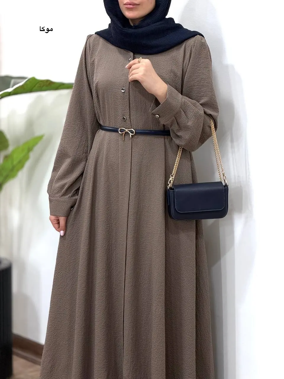 پیراهن مانتویی بلند آیسو فرانک